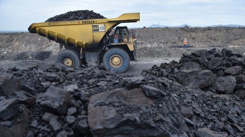 Ilustrasi batu bara.