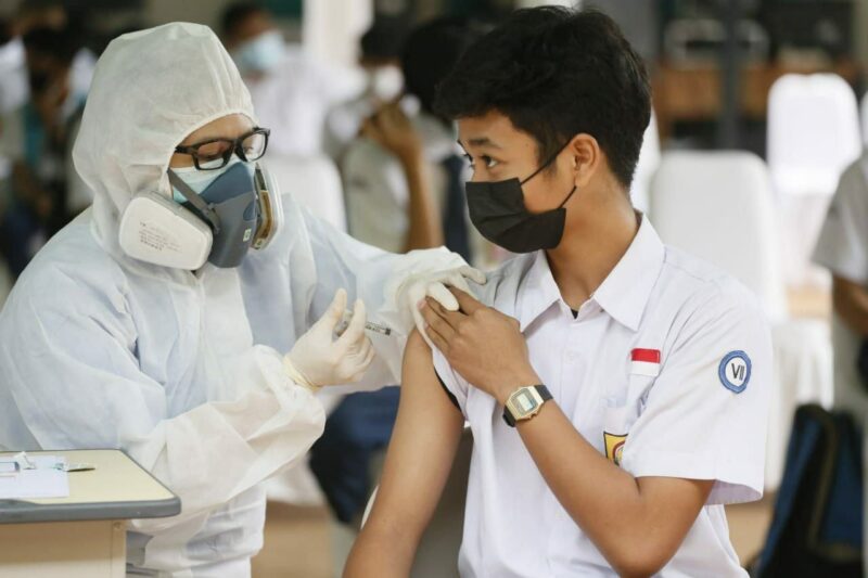 vaksinasi di tangsel