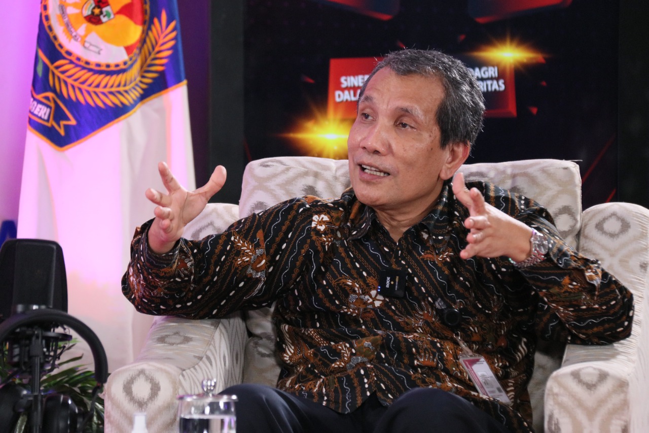 Deputi Bidang Pencegahan dan Monitoring Komisi Pemberantasan Korupsi (KPK) Pahala Nainggolan. Foto: Puspen Kemendagri