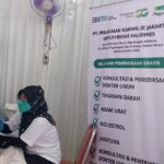 PT Pegadaian Kanwil IX Jakarta menggelar pemeriksaan kesehatan dan pengobatan gratis. Kegiatan tersebut sebagai bagian dari pelaksanaan program Tanggung Jawab Sosial dan Lingkungan (TJSL) Pegadaian Kanwil IX Jakarta.
