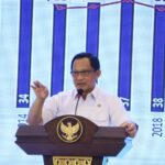 Menteri Dalam Negeri (Mendagri), Muhammad Tito Karnavian saat Rakernas Asosiasi Pemerintah Provinsi Seluruh Indonesia (APPSI) Tahun 2023 di Balikpapan, Kalimantan Timur (Kaltim), Kamis (23/2). Foto: Dok Kemendagri