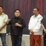 Ketua Panitia Penyelenggara FIFA U-20 World Cup 2023 (LOC), Erick Thohir akan turun gunung ke enam kota penyelenggara Piala Dunia U-20 2023 untuk meninjau langsung kesiapan infrastruktur. Foto/pssi