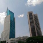 Wisma 46 dan Gedung BNI. Foto: kokogiovanni (instagram).