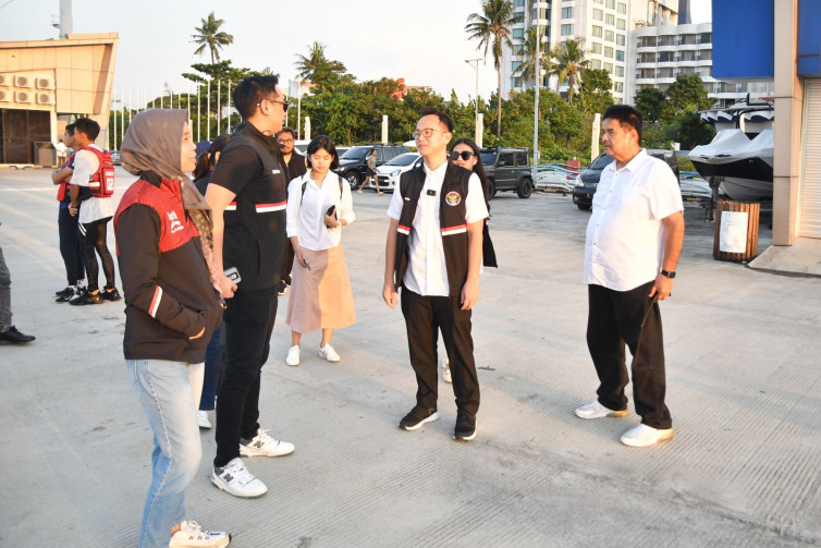 Ketua IJBA Fully Aswar Menerima Kunjungan Cdm Sea Games 2023. Noc Indonesia