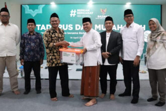 Peringati Nuzulul Qur'an, BAZNAS gelar kKhataman Al-Qur`an bersama wartawan pada Jumat (14/4). (ist./dok/BAZNAS)