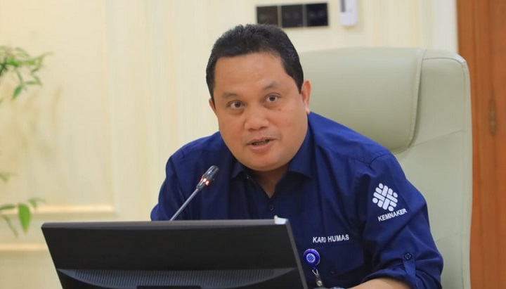 Kepala Biro Hubungan Masyarakat Kementerian Ketenagakerjaan, Chairul Fadhly Harahap, Foto: Kemnaker