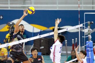 Tim bola voli Jakarta Bhayangkara Presisi yang disponsori oleh Pertamina sukses menjadi runner-up dalam Asian Men’s Club Volleyball Championship (AVC ) 2023 seusai melawan tim Jepang, Suntory Sunbirds