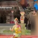 Viral, turis asal Jerman bugil di tengah pagelaran seni di Bali baru-baru ini.