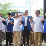 Sekjen DPP Gerindra, Muzani saat mengunjungi DPP PAN. (Foto IG DPP PAN)