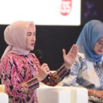 Direktur Utama Pertamina Nicke Widyawati dalam acara Media Briefing Capaian Kinerja Pertamina 2022 di Grha Pertamina, Selasa (6/6). Foto: Dok Pertamina