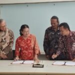 Saat Kerjasama MoU ITI dan Desa Ronggomulyo di Gedung Bakrie, Serpong Tanggerang Selatan