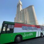 Ada lima rute bus shalawat di Makkah sesuai wilayah hotel jemaah dengan tiga terminal, yaitu: Syib Amir, Bab Ali, dan Jiad. Foto: Kemenag