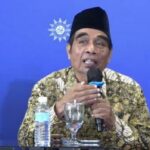 Pakar Ilmu Falak Muhammadiyah Oman Fathurrahman menguraikan prinsip-prinsip Kalender Islam Global. Foto: PP Muhammadiyaha