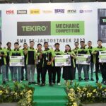Tampak para juara Tekiro Mechanic Competition 2023 yang diadakan akhir pekan kemarin. Foto; Tekiro