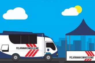 Jadwal dan lokasi layanan SIM Keliling Kota Bekasi. Foto: polda metro jaya