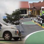 Ujian praktik SIM yang sempat dikritik netizen.