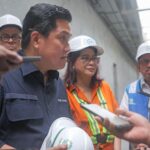 Menteri Badan Usaha Milik Negara (BUMN) Erick Thohir saat mengunjungi proyek Bali International Hospital (BIH) di Kawasan Ekonomi Khusus (KEK) Kesehatan, Sanur, Bali. Foto: Dok BUMN