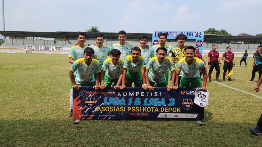 Tim sepakbola Depok Prima harus puas sebagai runer-up Liga 2 Askot Kota Depok. Foto/ipol.