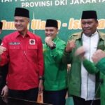 Bacapres PDIP, Ganjar Pranowo di acara PPP DKI Jakarta.(foto dok DPW PPP DKI Jakarta)
