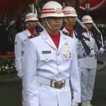 Video Komandan pasukan pembawa panji pingsan, Foto: Instagram, @infobdgbaratcimahi