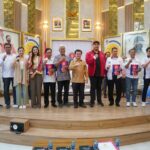 Menteri Pemuda dan Olahraga Republik Indonesia (Menpora RI) Dito Ariotedjo meluncurkan program youth mental health center di Media Center Kemenpora, Jakarta, Rabu (2/8). (kemenpora.go.id)