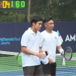 Perjuangan Christopher Rungkat/Nathan Barki terhenti di semifinal. Foto/istimewa