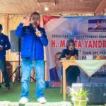 Bacaleg DPR dari partai Demokrat, Marta Yandry Rachman menggelar Sosialisasi dan Koordinasi Team Sukses Bacaleg DPR RI bersama Team DPC, Kabupaten Brebes, di Cafe Ge Bos CaKRa, Foto: dok pribadi