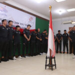 Induk organisasi voli Indonesia (PBVSI) melepas Timnas voli pantai dan voli indoor ke Asian Games 2022, Kamis (14/9/2023) di Padepokan Voli Jenderal Polisi Kunarto, Sentul, Jawa Barat. Foto/dok/pbvsi