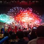 Meriah Saat Menteri Pemuda dan Olahraga Republik Indonesia (Menpora RI) Dito Ariotedjo secara resmi membuka Festival Catur Pelajar Tingkat Nasional Badan Pendidikan Kristen (BPK) Penabur 2023 di Auditorium SPK Penabur Kelapa Gading, Jl. Boulevard Bukit Gading Raya, Jakarta Utara, Sabtu (2/9) pagi. Foto/ipol