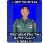 Denpom TNI AD membuat laporan DPO terhadap pelaku, yang adalah oknum Perwira Kostrad TNI AD,