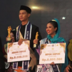 Tampak prosesi malam final Duta Pariwisata dan Ekonomi Kreatif Kota Depok 2023. Foto: Ist