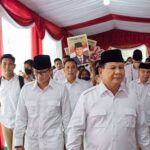 Bacapres Prabowo Subianto di salah satu acara.(foto dok pribadi)