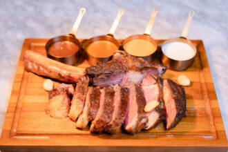 Tomahawk Steak at Archipelago Food Festival di Harper Cikarang. (istimewa)