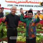 Pasangan Capres-Cawapres, Ganjar Pranowo dan Mahfud MD.
