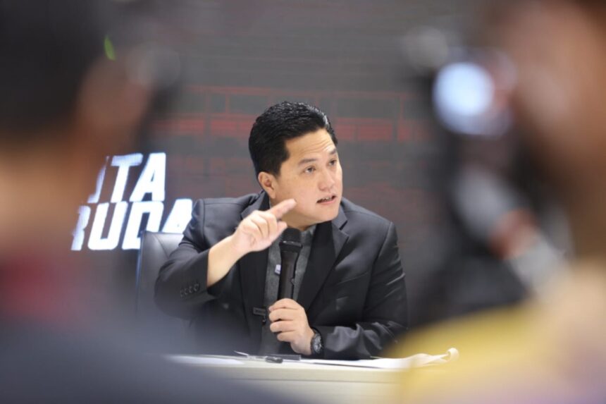 Ketua Umum PSSI Erick Thohir. Foto: dok. PSSI