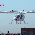 Volocopter dan kendaraan taksi listrik udara pertama.