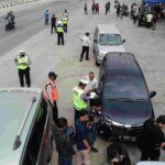 Tilang uji emisi yang dilakukan di Jakarta.(foto dok pemprov)