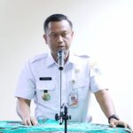 Wali Kota Jakarta Selatan (Jaksel), Munjirin saat menghadiri Rapat Koordinasi Kewilayahan dan Silaturahmi Suku Badan (Suban) Kesatuan Bangsa dan Politik (Kesbangpol) Jaksel di Ruang Rapat Nusantara Pemkot Administrasi Jakarta Selatan, Rabu (15/11).