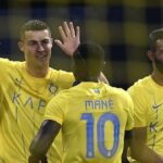 Selebrasi Ronaldo dkk usai mencetak gol. Twitter