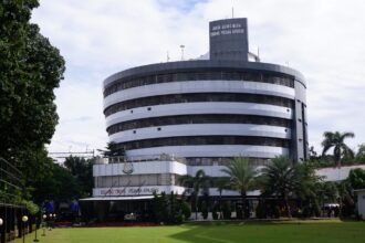Gedung Bundar atau Jampidsus Kejaksaan Agung. Foto: Dok ipol.id/Yudha Krastawan