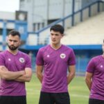 Elkan Baggott (tengah) saat menjalani sesi latihan bersama Timnas Indonesia. Foto: Twitter/BaggottElkan