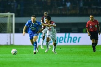 Persib vs PSM di Stadion GBLA. Foto: persibcoid