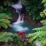 Curug Cibulao, salah satu tempat wisata air terjun di Bogor yang hits.* /Instagram @curug_cibulao.