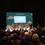 Indonesia memberikan penampilan tarian tradisional dalam ekspo pariwisata di Oslo Norwegia.