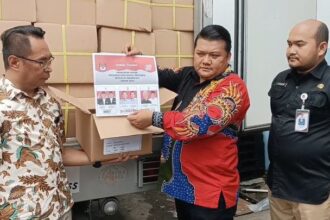 Tampak logistik pemilu yang sudah diterima KPU daerah. Foto: KPU Jaktim