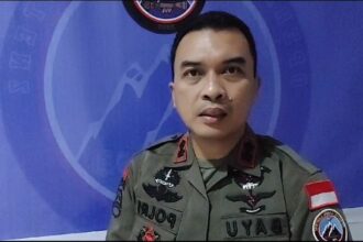 Kasatgas Humas Ops Damai Cartenz-2024, AKBP Bayu Suseno mengatakan, bahwa Sekitar pukul 16.27 WIT, telah terjadi kontak tembak antara Satgas Tindak Ops Damai Cartenz-2024 dari Brimob Resimen dengan KKB di Pos Tower Dusun Tigamajigi. Foto: Polri