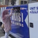 Mobil pelayanan SIM Keliling. Foto: Instagram @ubertos_official