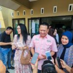 Bamsoet usai menyaksikan hasil quick count, dari Posko Bersama Bamsoet di Purbalingga, Rabu (14/2/24). Foto/IST