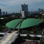 Ilustrasi Gedung DPR RI di kawasan Jakarta yang hingga kini belum membahas perubahan jadwal Pilkada .(foto dok setjen DPR RI)