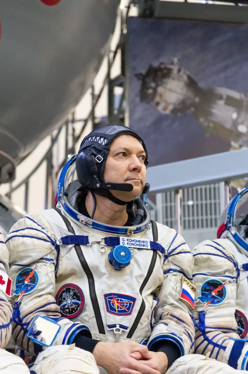 Kosmonout Rusia, Oleg Kononenko. Foto: nasagov.
